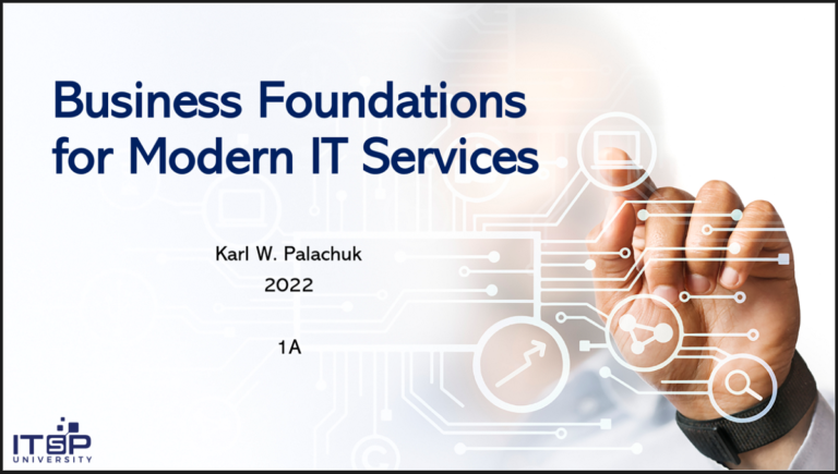 1A Foundations for Modern IT Services